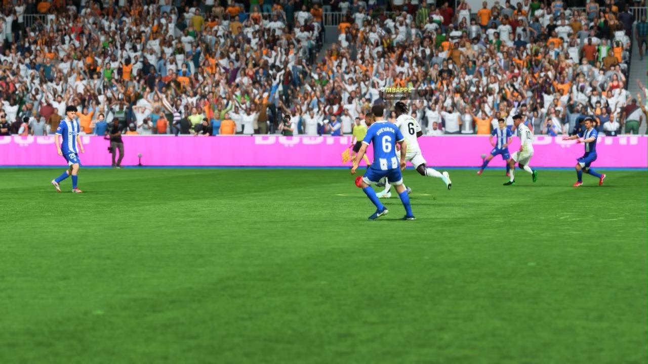 What a snipe by Mbappe
