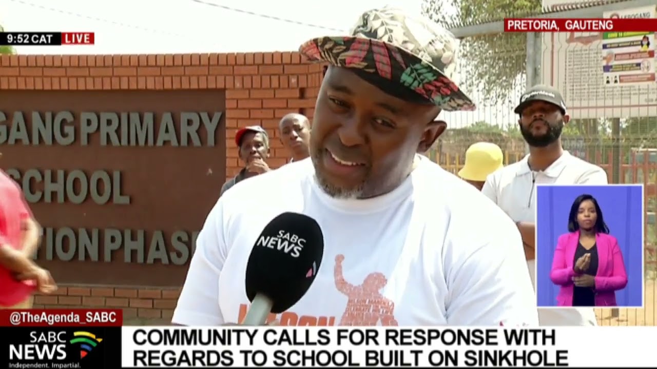 Ga-Rankuwa community calls on Education Dept. to respond to concerns about school built on sinkhole
