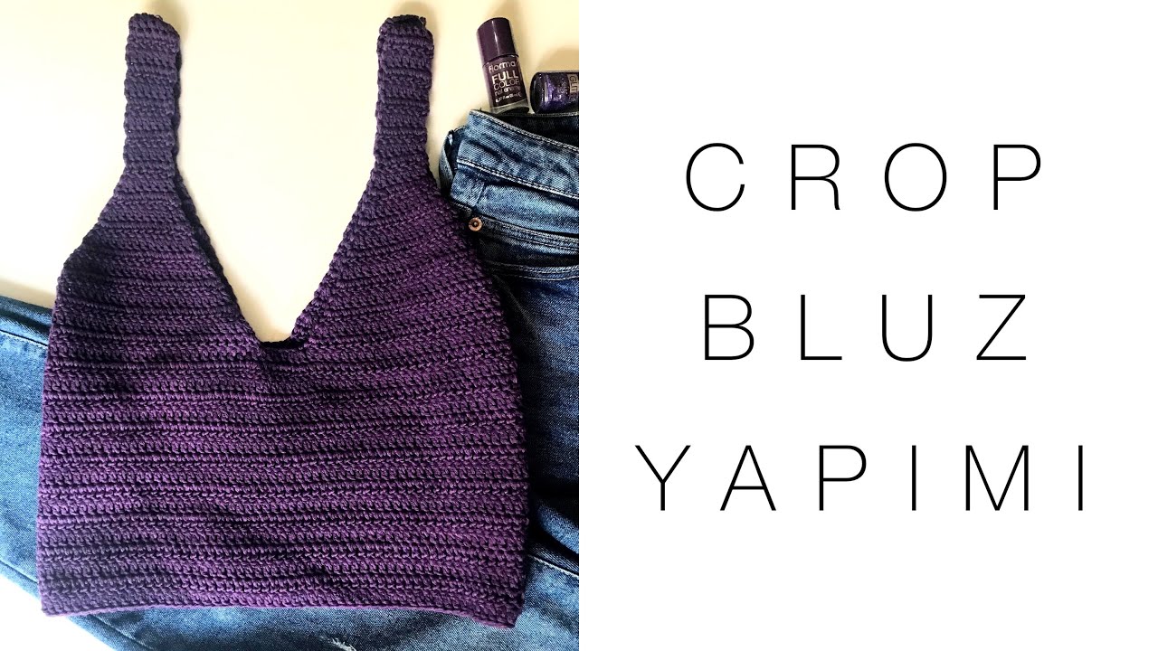 CROP BLUZ / BÜSTİYER YAPIMI