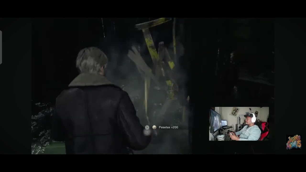 ¿ Los cascos ? Resident evil 4 remake team León sabroso papasito Kennedy 