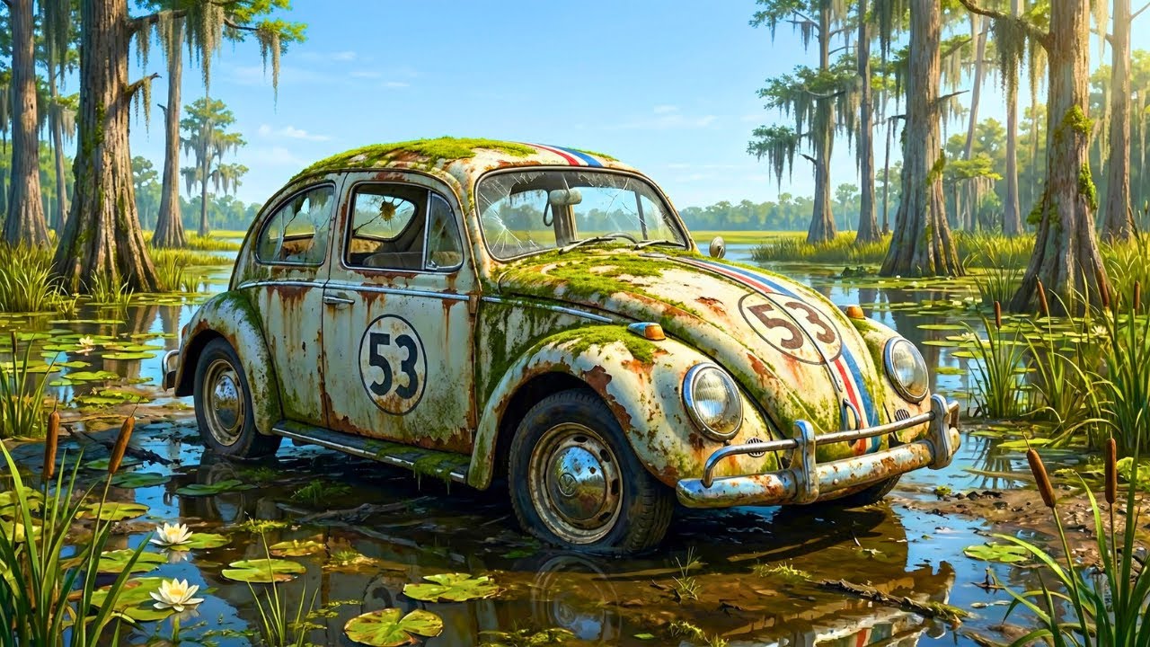 Volkswagen Beetle Herbie (1963) from The Love Bug Complete Restoration