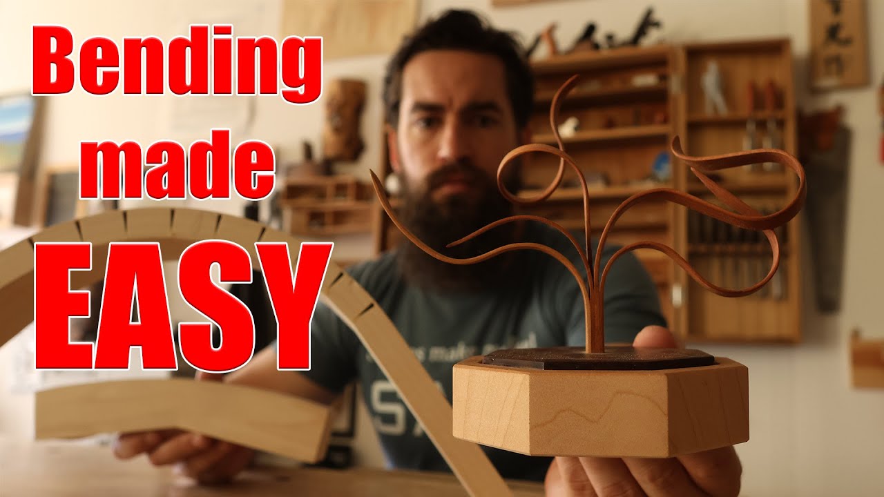 4 wood bending techniques for the weekend woodworker!