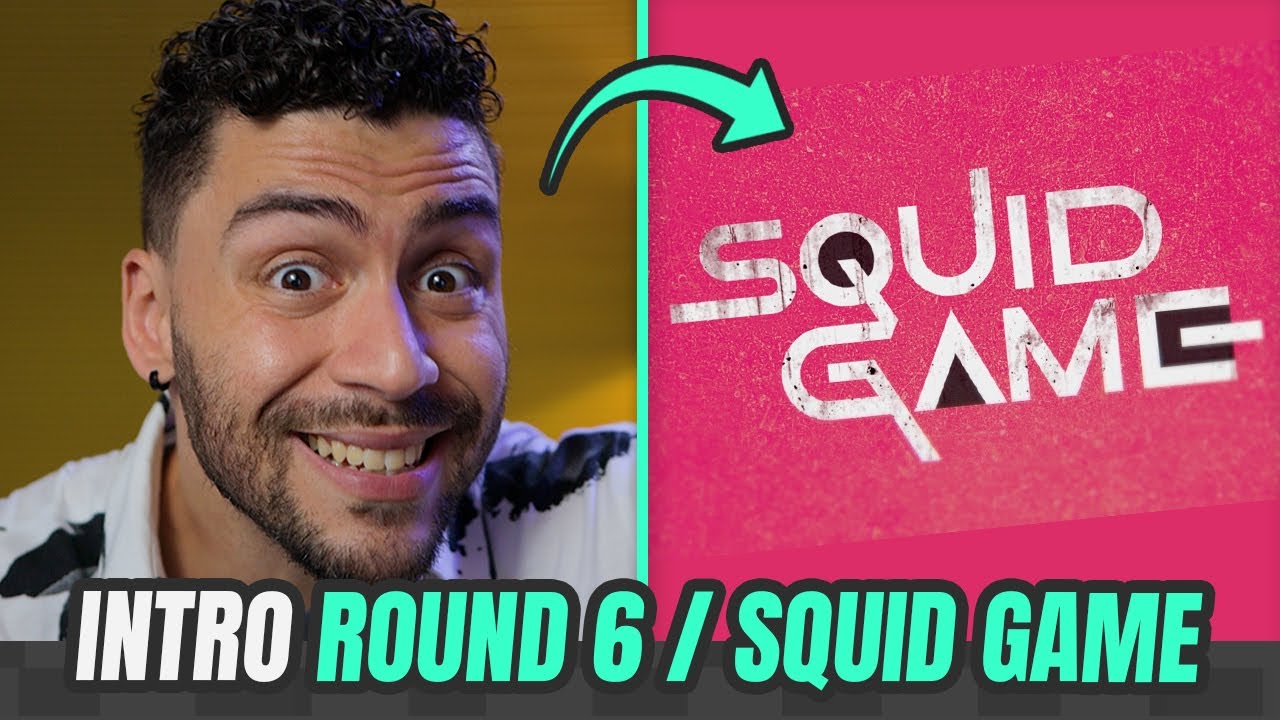 INTRO da série ROUND 6 / SQUID GAME no After Effects