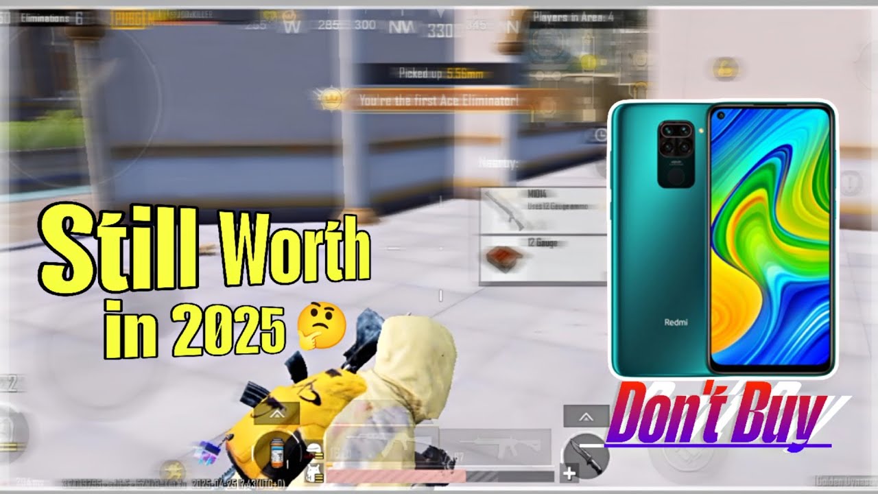 Redmi Note 9 Still worth in 2025 🤔 redmi note 9 pubg test 😱