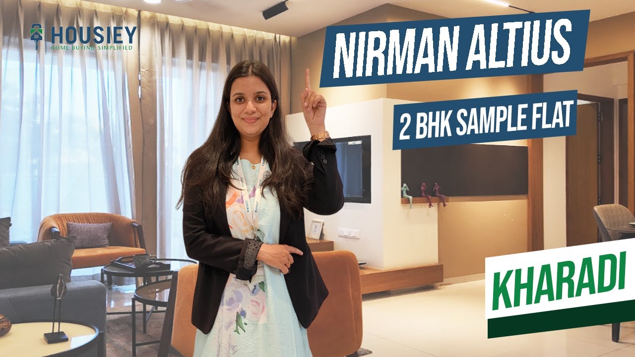 Nirman Altius Kharadi | 2 BHK Sample Flat Tour [2025] | Nirman Group Pune