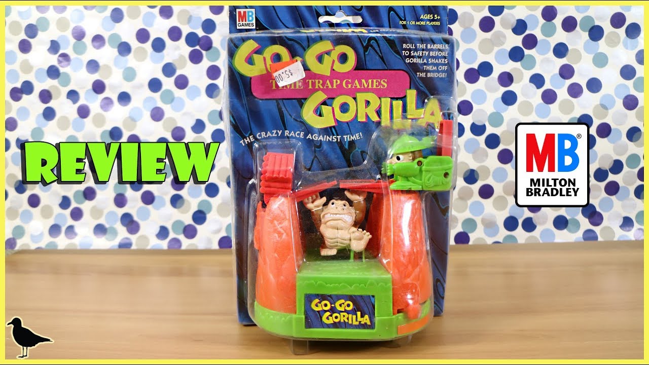 Go-Go Gorilla Game Review & Playthrough! Time Trap Games Retro | Birdew Reviews
