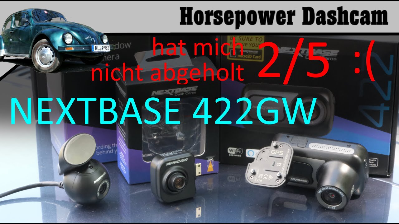 Nextbase 422GW - viel zu überteuert - Dashcam Test