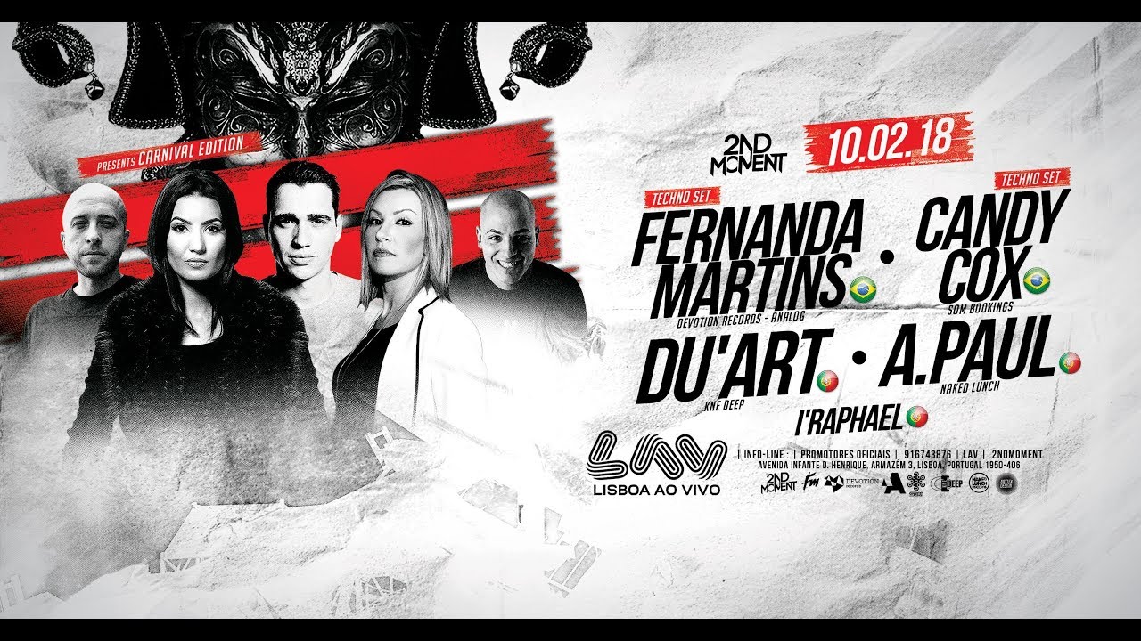 I'Raphael @ LAV, Lisboa ao Vivo 10/02/2018 - Fernanda Martins / Du'Art / Candy Cox / A.Paul