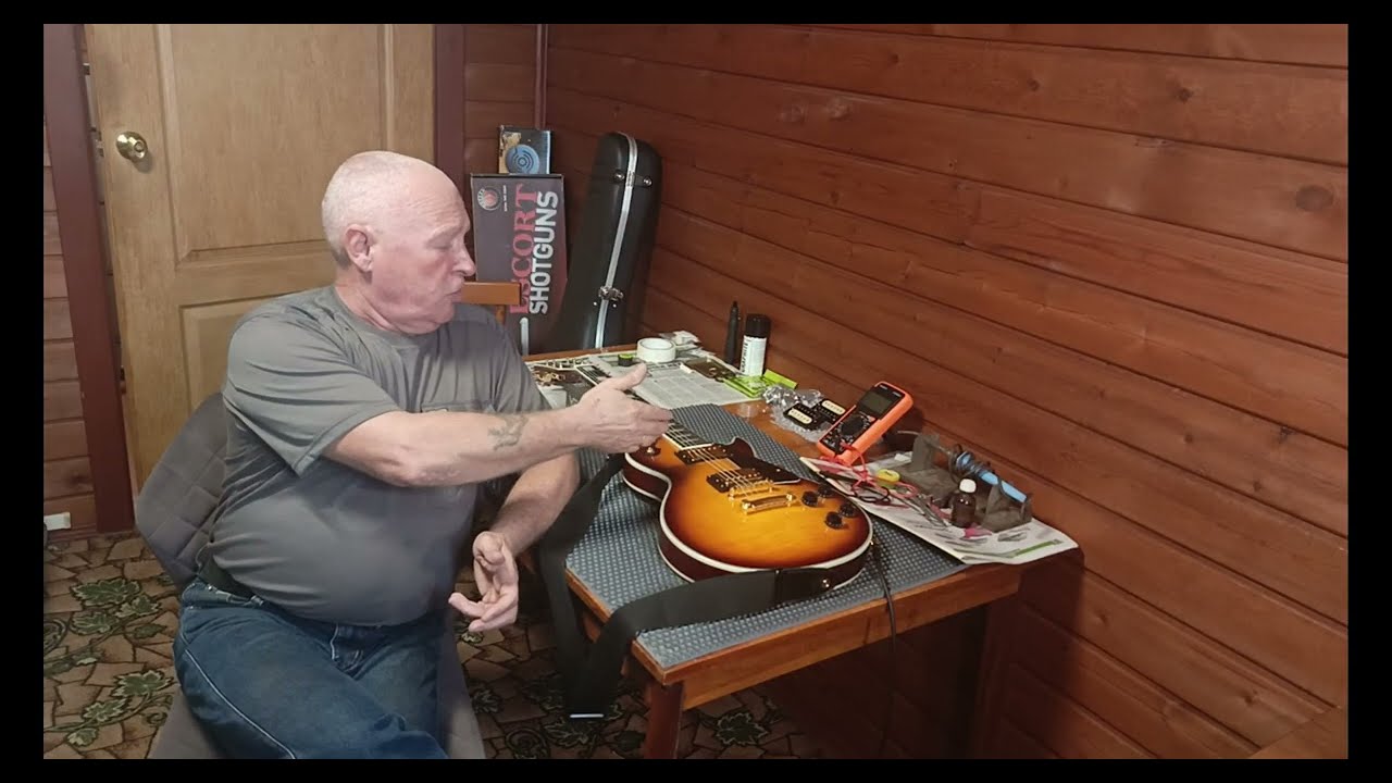 Реплика Gibson Les Paul полный апгрейд. Часть 1.