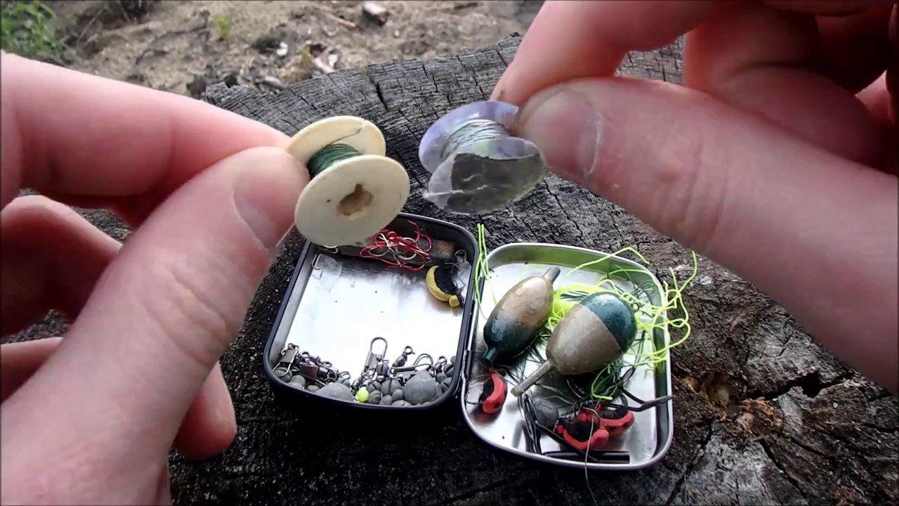 Bushcraft fishing kit