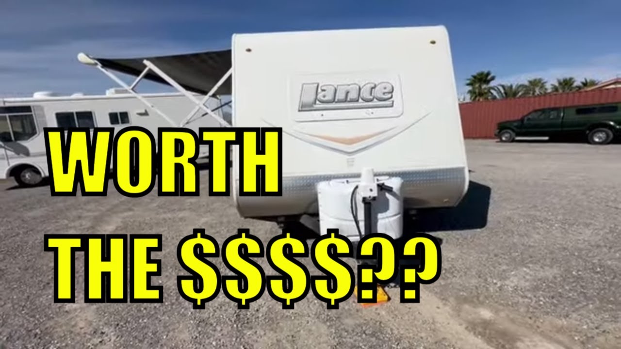 BRUTALLY HONEST REVIEW: Lance 2295 luxury travel trailer----Half Ton Towable travel trailer