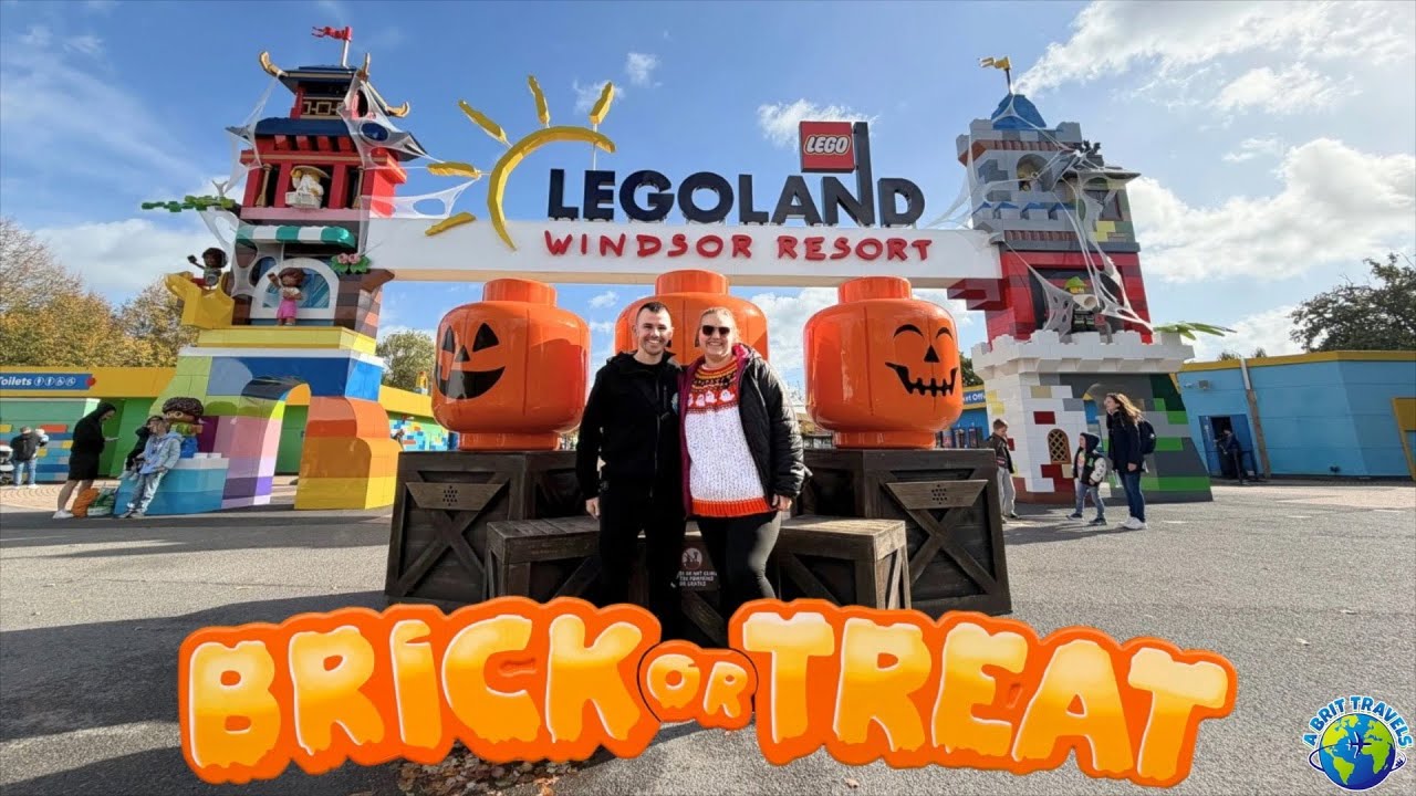 Legoland Windsor Brick or Treat 2025 — катитесь вниз по склону?