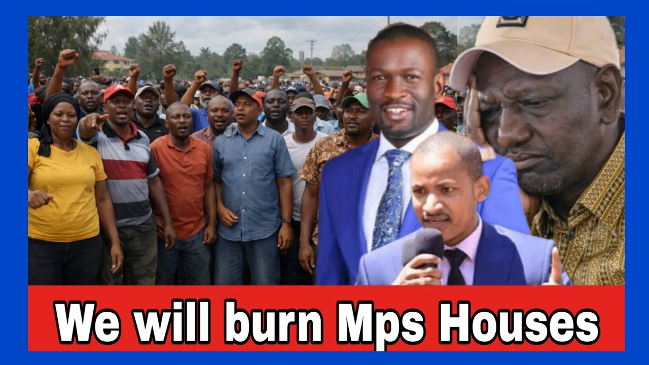 Kakamega threatens to burn down MPs’ homes if Sifuna Kakamega Rally disrupted by paid ferried Goons