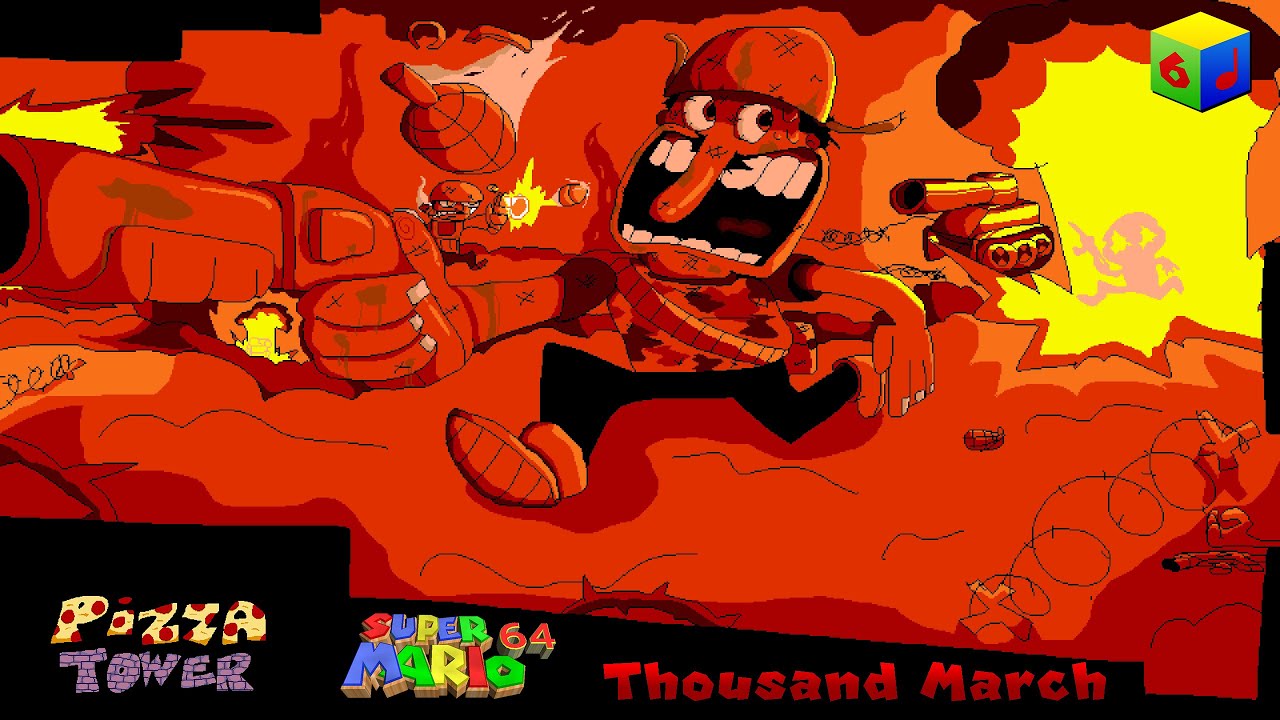 Pizza Tower - Thousand March | SM64 Arrangement Style Remix