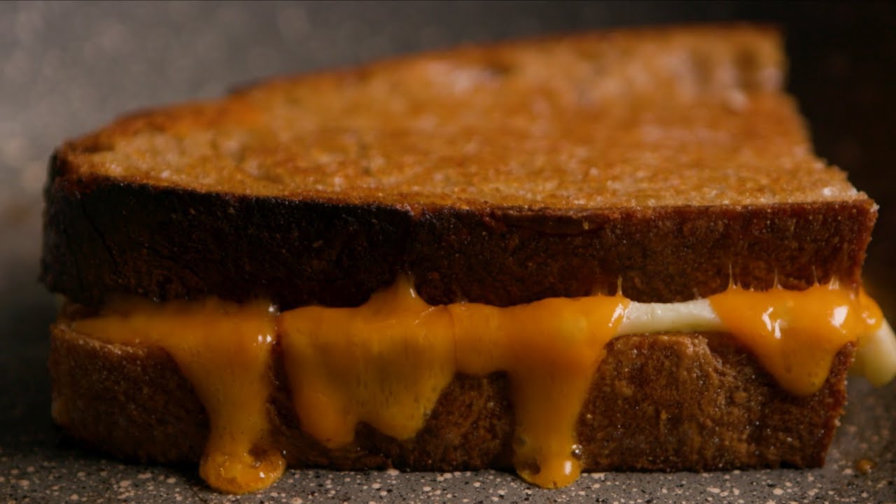 The Ultimate Grilled Cheese Sandwich Experience #ASMR