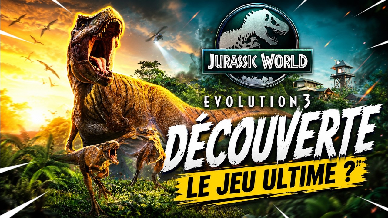 #5 🦖Jurassic World Evolution 3 – La Découverte !