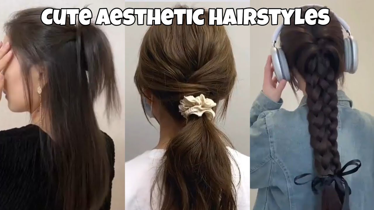 Cute Aesthetic Hairstyles for School | thatglamworld 