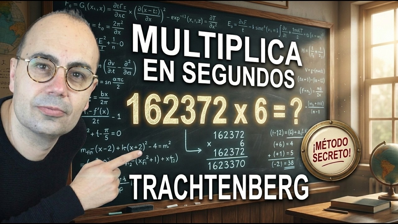 Sistema Trachtenberg ⚡ Multiplica en Segundos