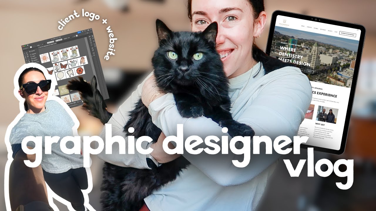 Day in the Life of a Graphic Designer ($6K Web Design Project)