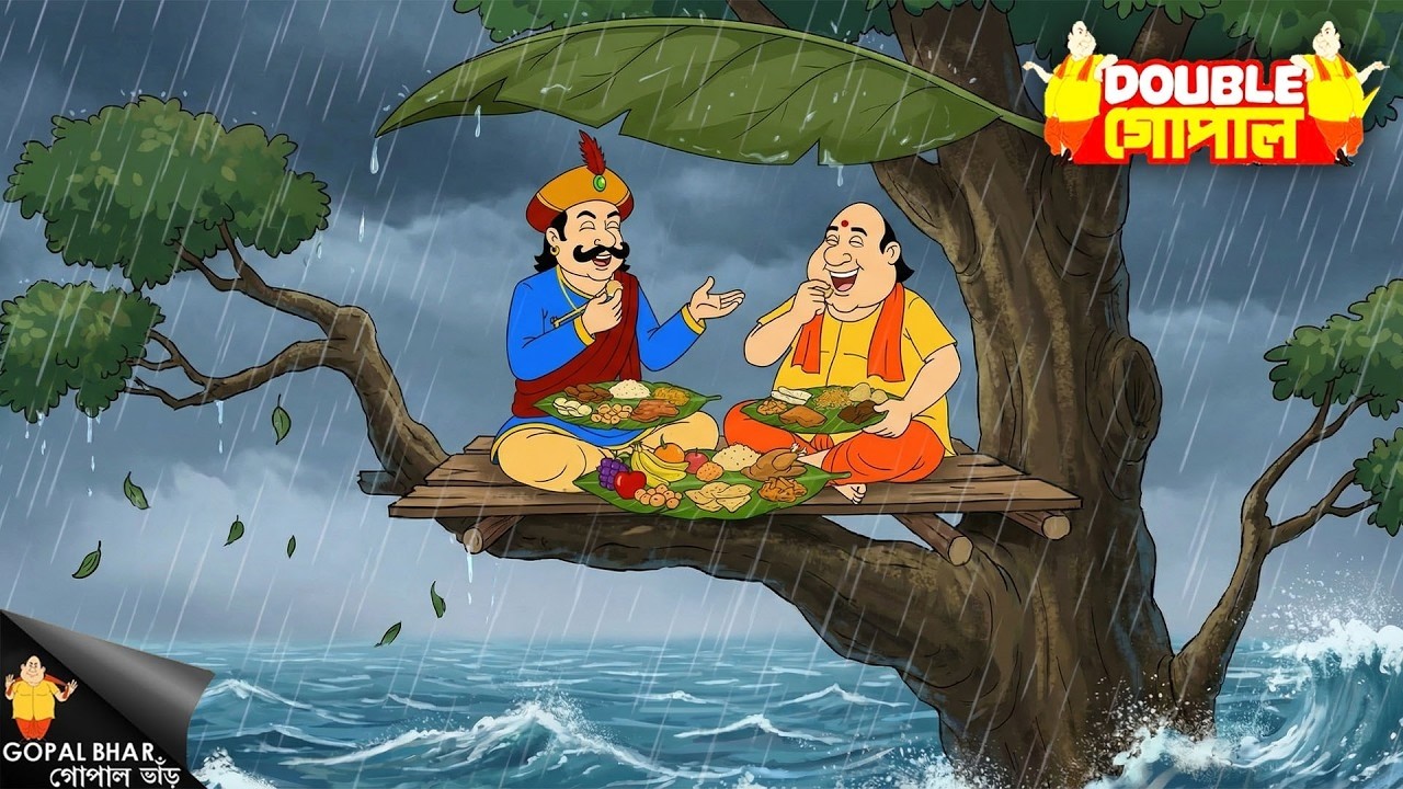 ঝড়ো বৃষ্টিতে গাছে রাজা ও গোপাল দাদার রাজকীয় ভোজ | Gopal Bhar | গোপাল ভর | New Episode 2026