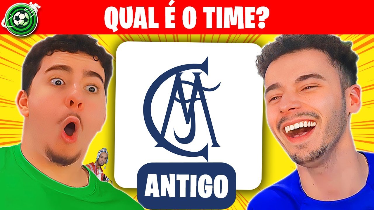 ADIVINHE o TIME DE FUTEBOL pelo ESCUDO ANTIGO