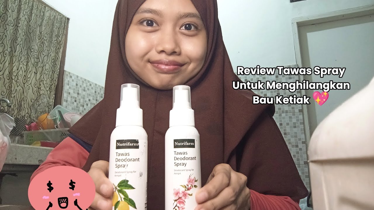 REVIEW TAWAS SPRAY UNTUK MENGHILANGKAN BAU KETIAK #tawasspray #tawasdeodorant #skincarebauketiak