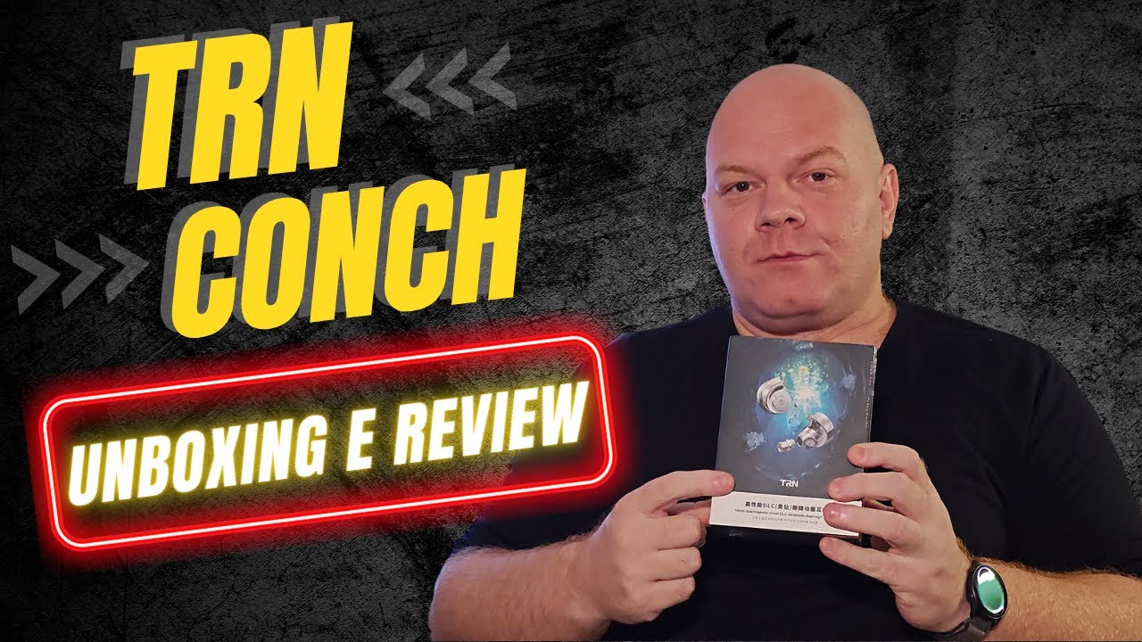 Unboxing e Review do TRN Conch  - um fone incrível