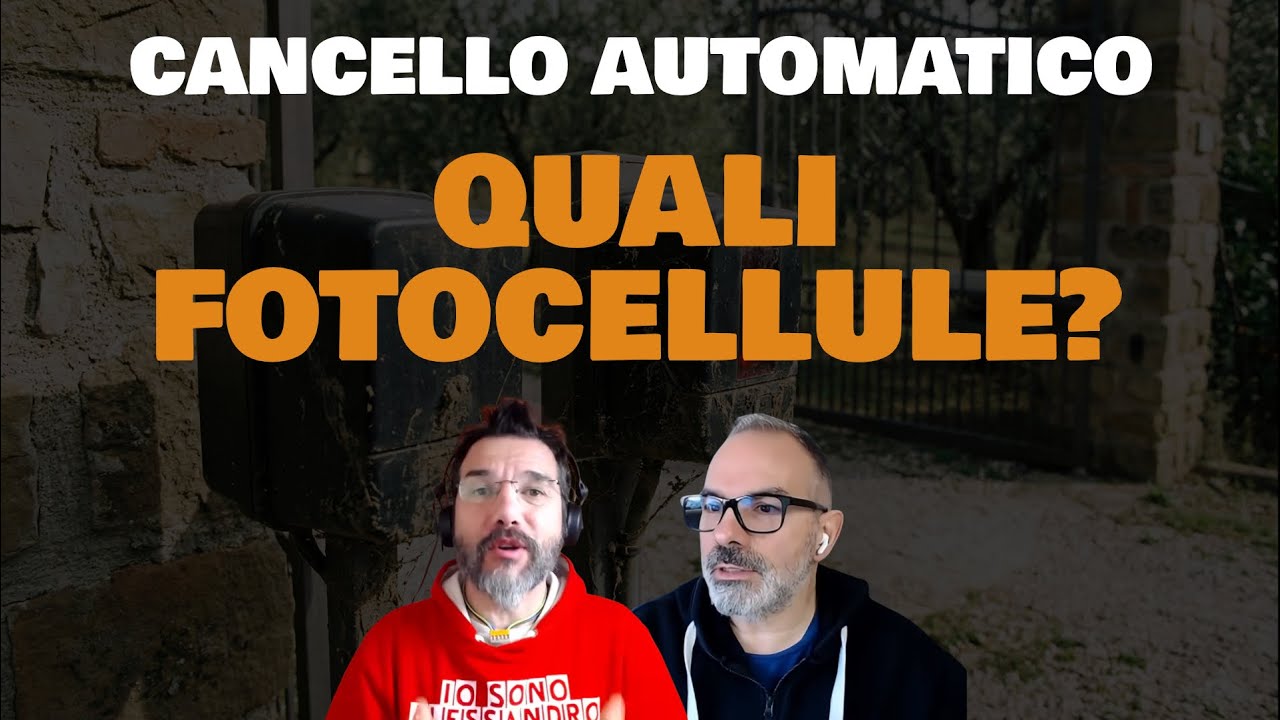 Fotocellule per cancelli: tutte le tipologie spiegate in modo chiaro