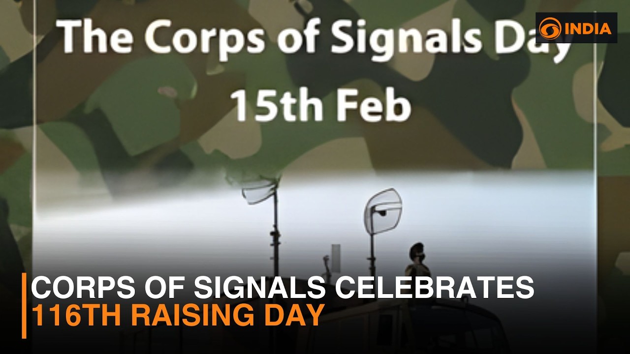 Corps of Signals celebrates 116th Raising Day: Backbone of Indian Army Victory