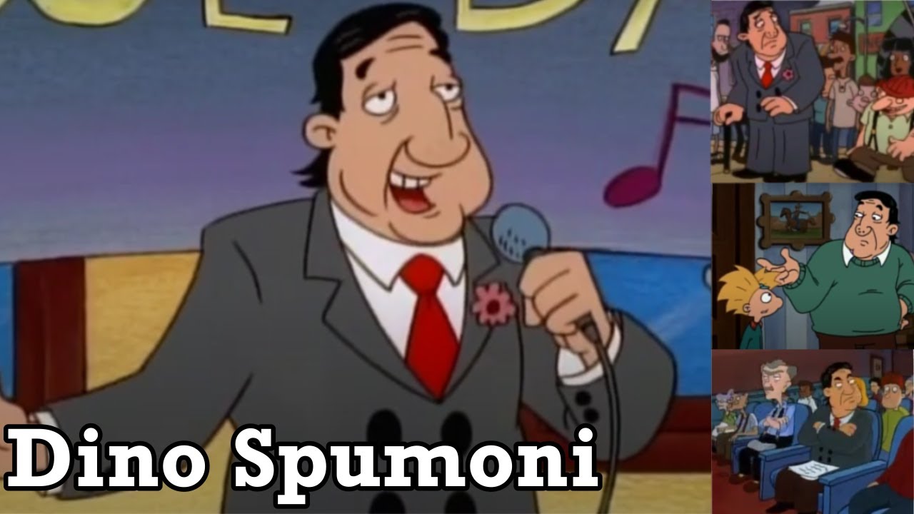 Hey Arnold! Dino Spumoni Character Analysis - Hillwood's Proud and Pessimistic Celebrity 🎤 [E.46]