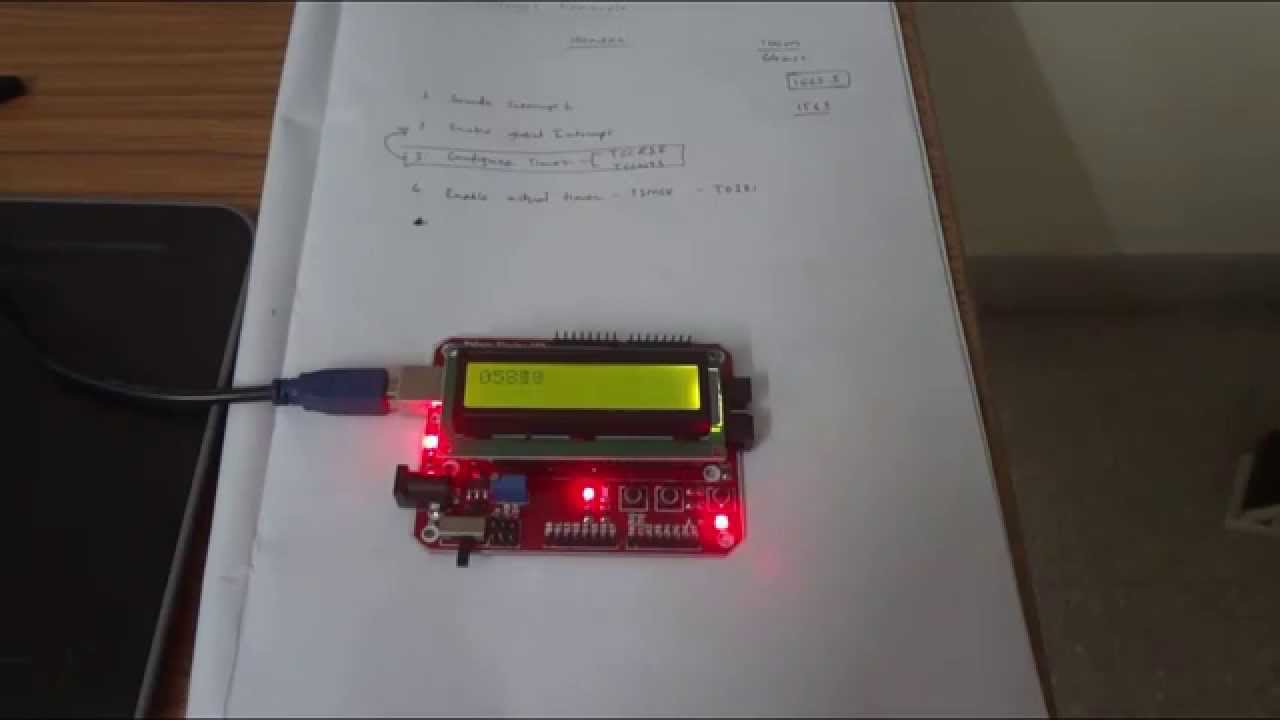 AVR Timer Interrupt Example
