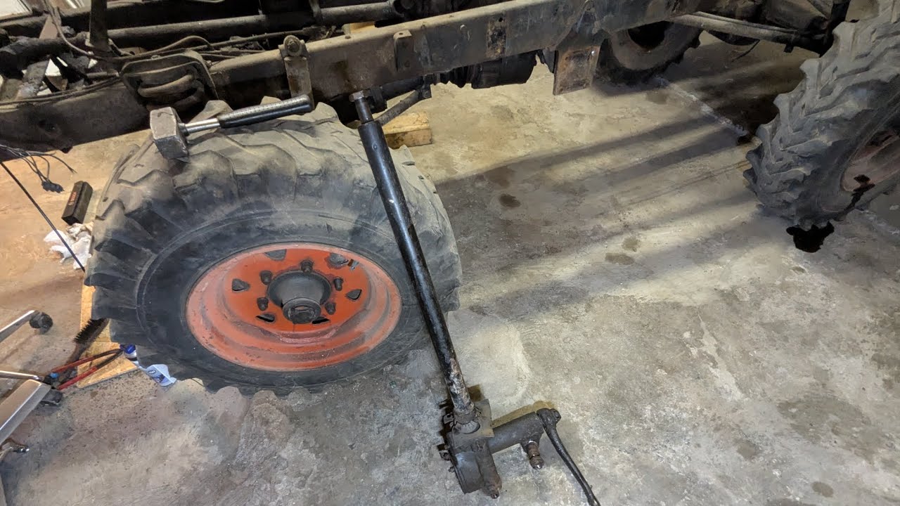 # Teil 7 Restaurierung Unimog Lenkgetriebe ausbauen am 411 Westfalia 