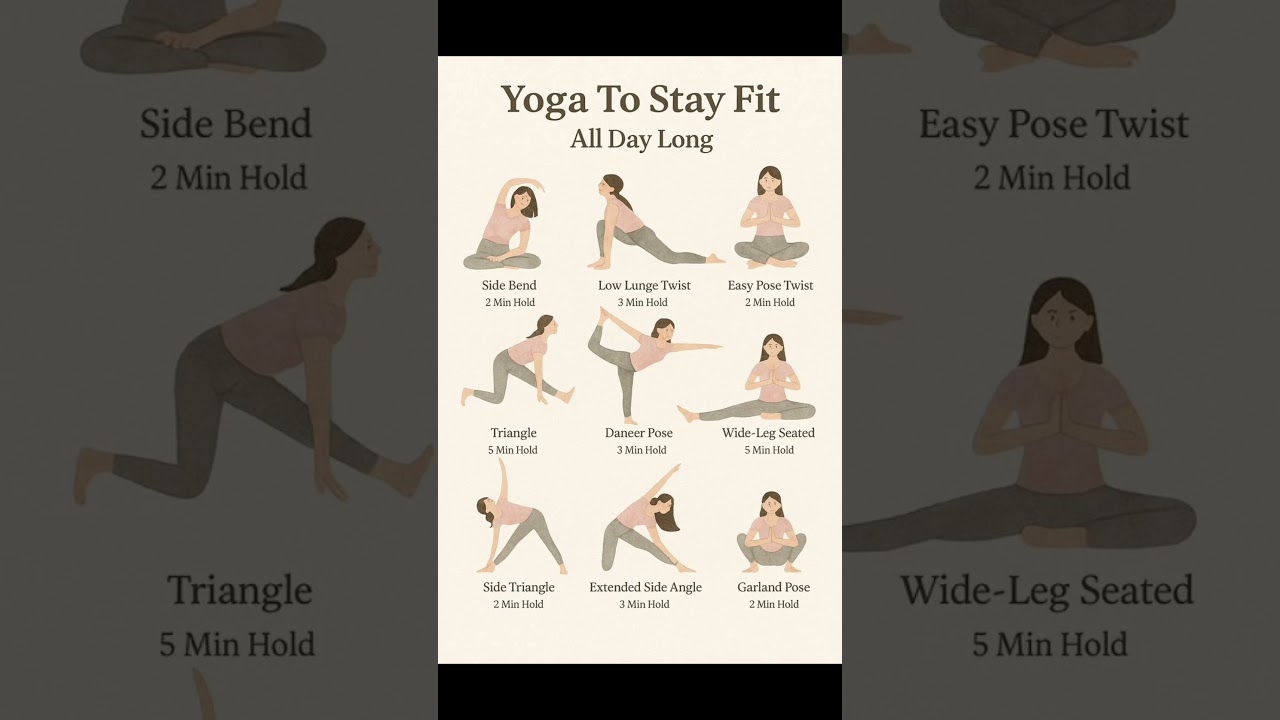 🌿🌞#YogaToStayFit #DailyYogaRoutine #YogaEveryday #HealthyLifestyle#StayFitStayHappy✨️&hearts;️