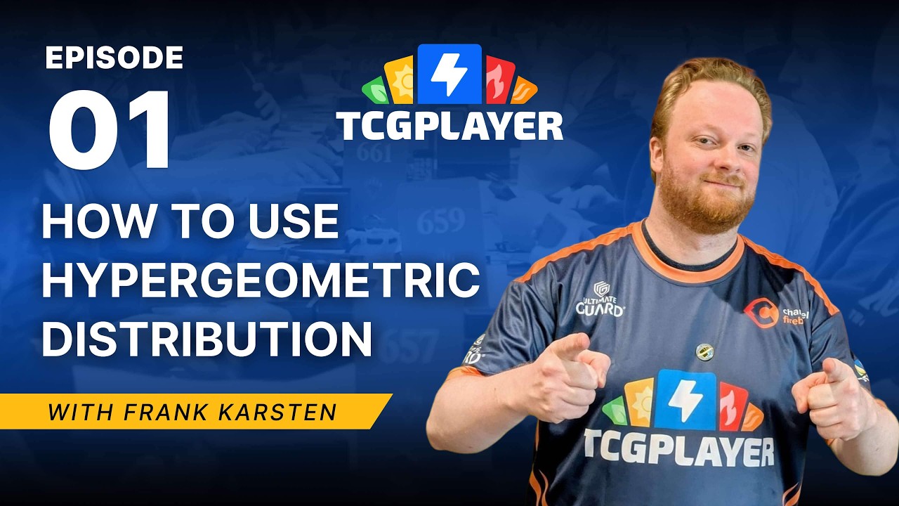 How to Use Hypergeometric Distribution in MTG | Magic Math with Frank Karsten, Episode 1