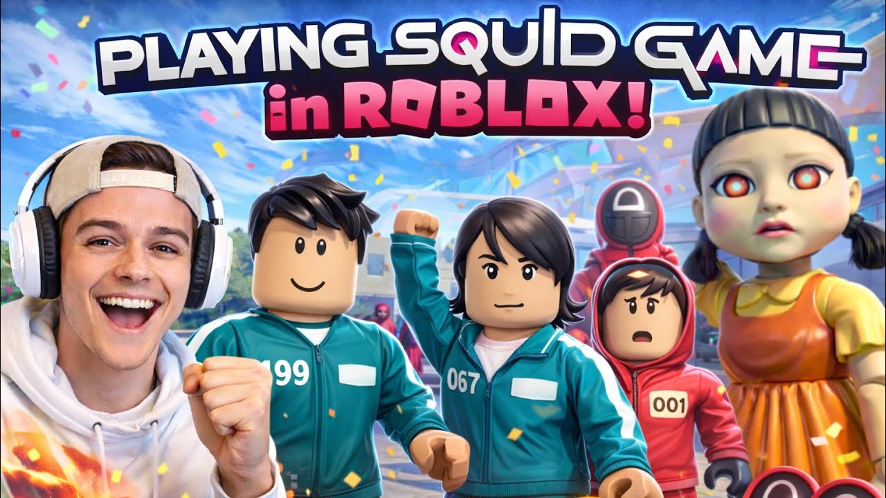 We Survived SQUID GAME in Roblox… Last Player Wins! 😱