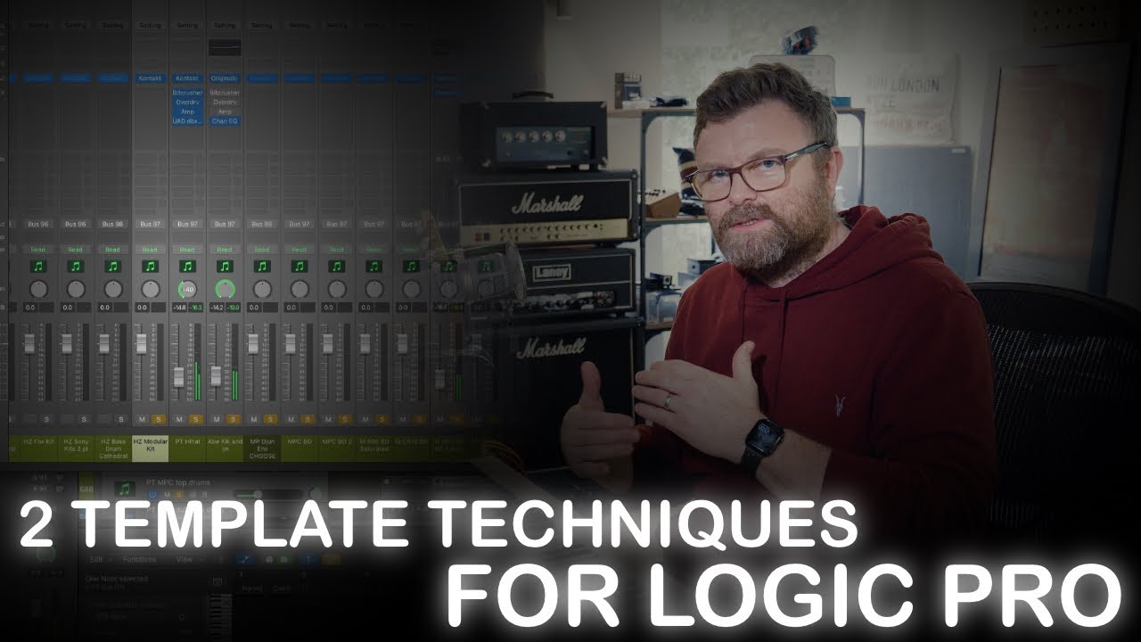 Two ways to set up a creative logic pro template