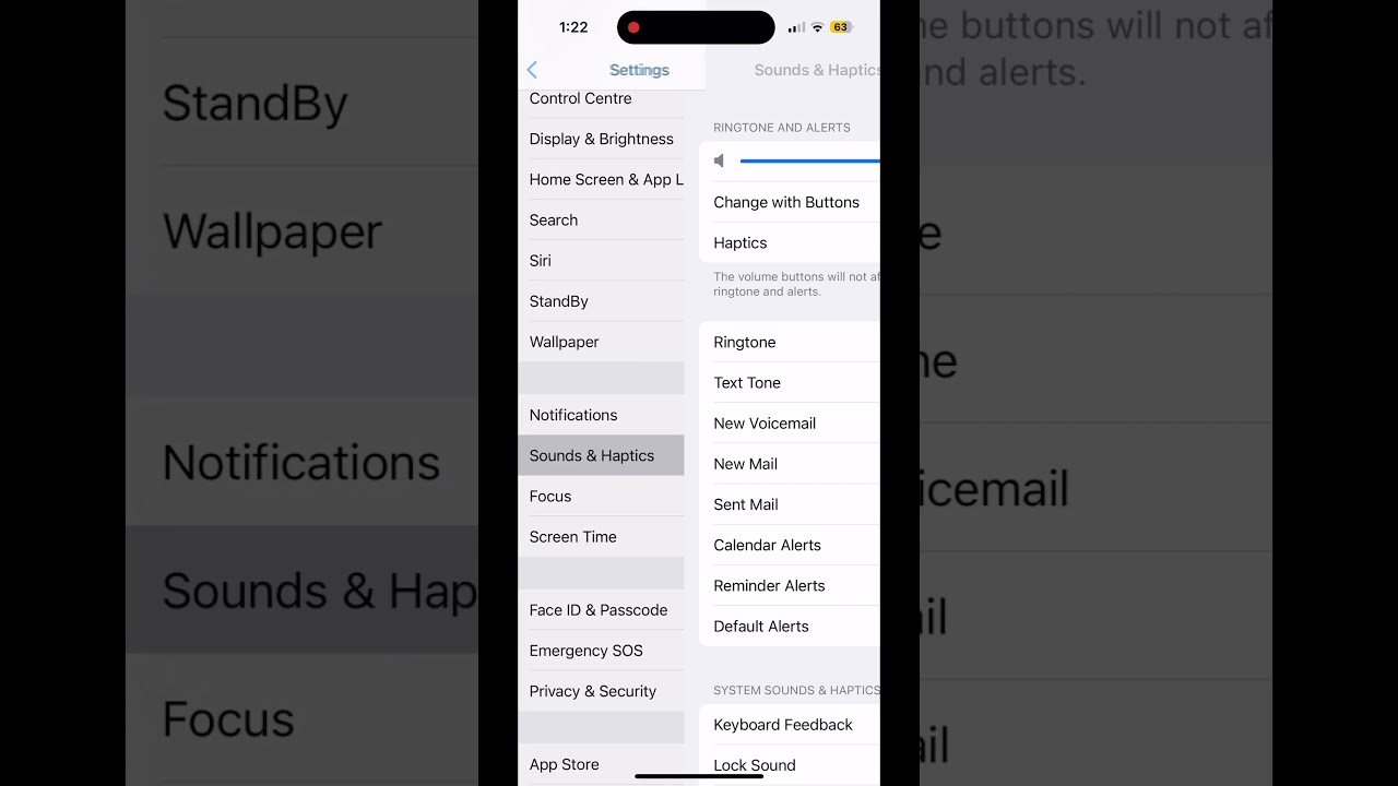 How to change ringtone in iOS, iPhone 14 #iphone #apple