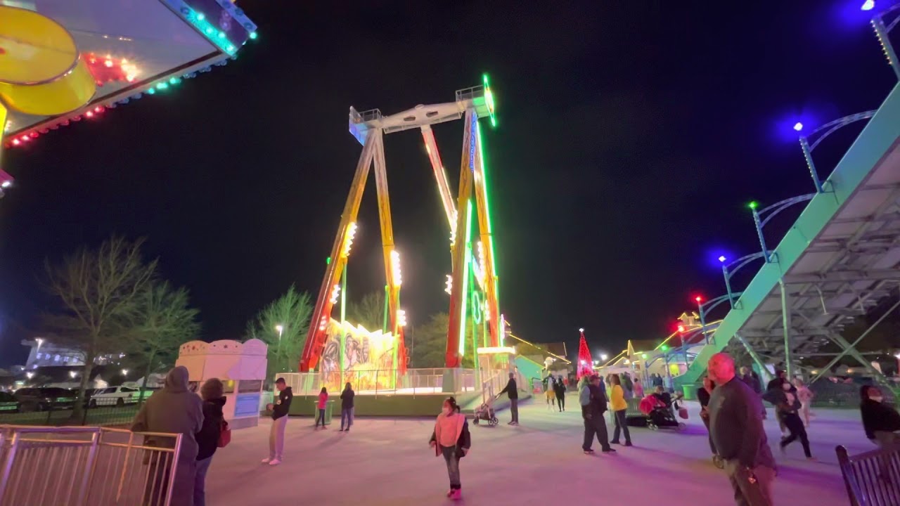 The Beast off ride Myrtle Beach Pavilion Park Broadway at the Beach December 2021