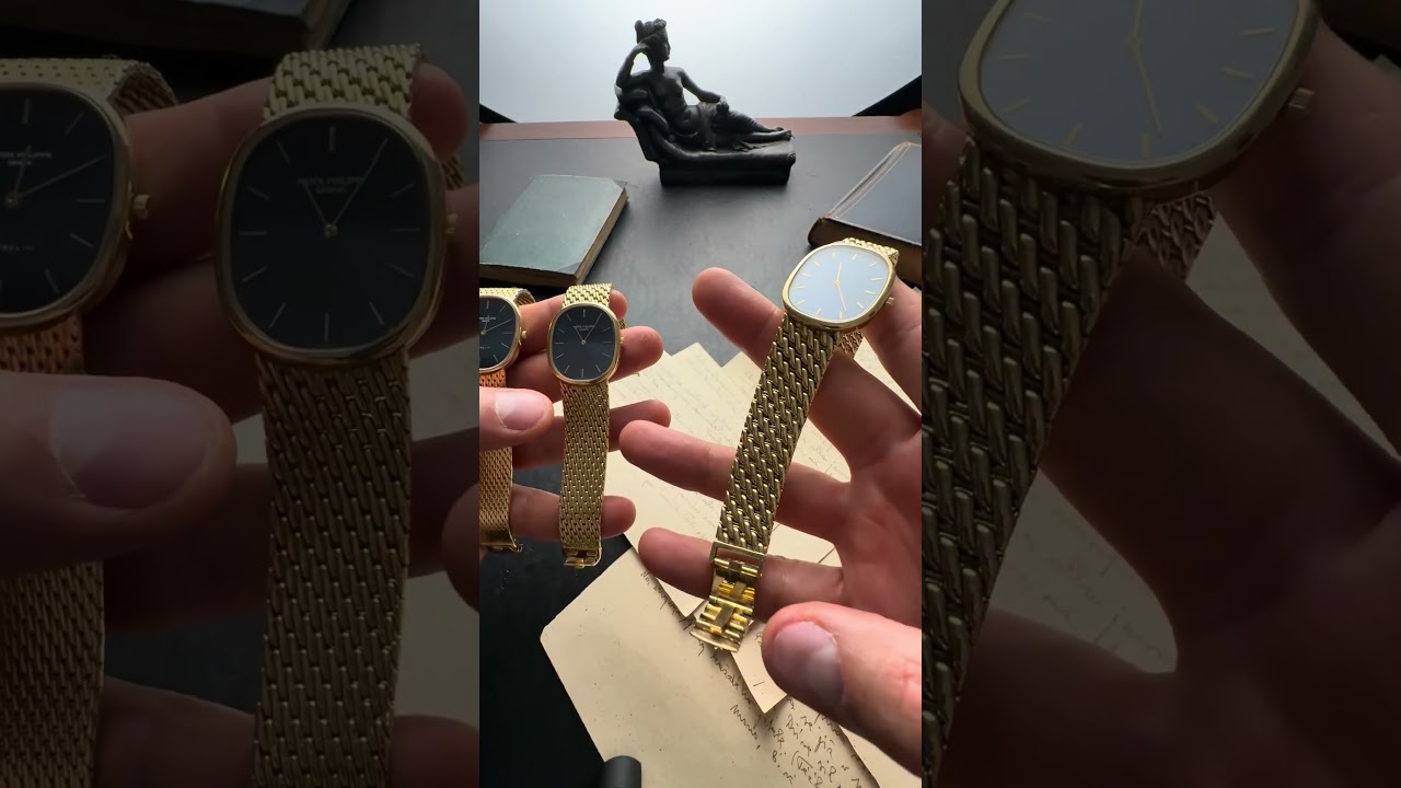 Patek Philippe Golden Ellipse&mdash;часы с культовым овальным корпусом и утончённым классическим дизайном.