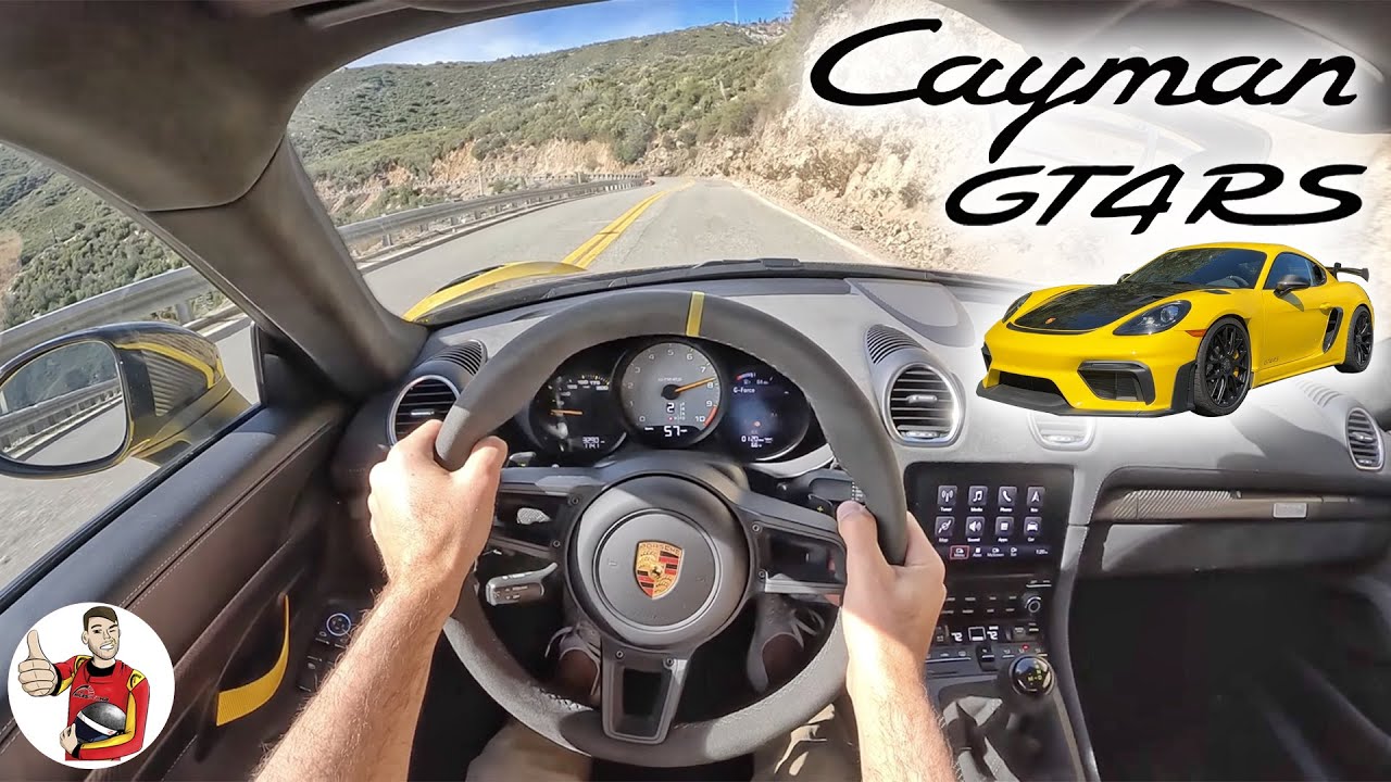 Скажите «Прыгай», и Cayman GT4 RS спросит: «Как высоко?» (Обзор POV Drive)