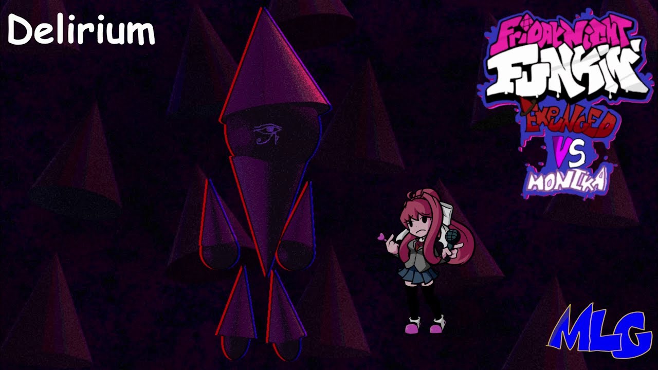Delirium | FNF Expunged Vs Monika Cover