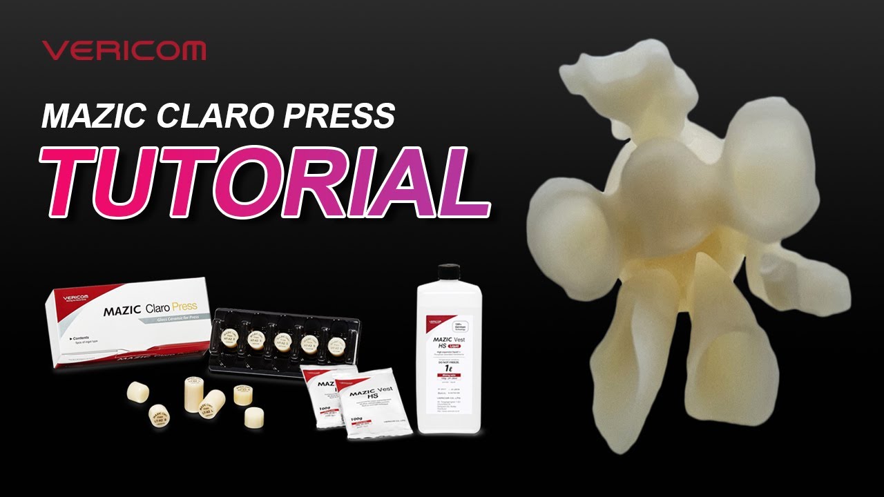 MAZIC Claro Press(LiSi Ceramic) - Tutorial_ENG [CLOVA Dubbing]