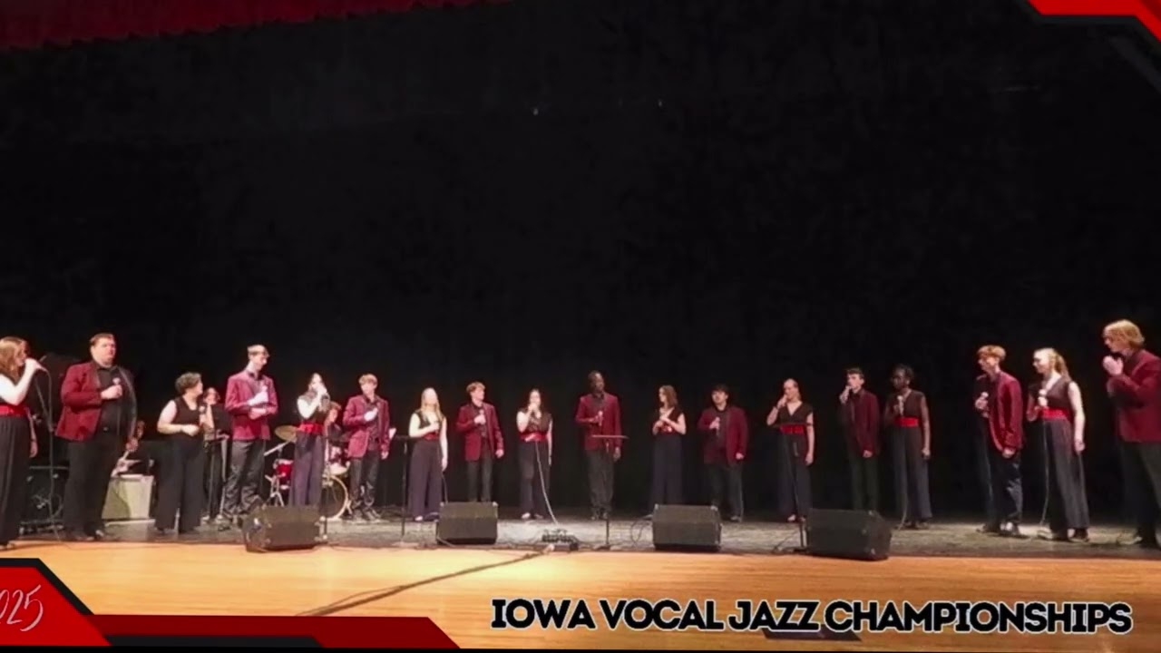 WHS Soundcheck Jazz Choir - Iowa Vocal Jazz Championships 2025 - Seth