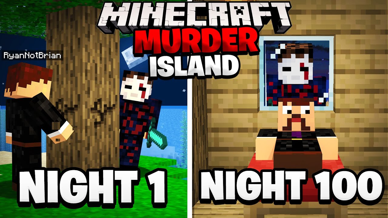 Выжить 100 ночей на острове убийств в Minecraft... вот что произошло