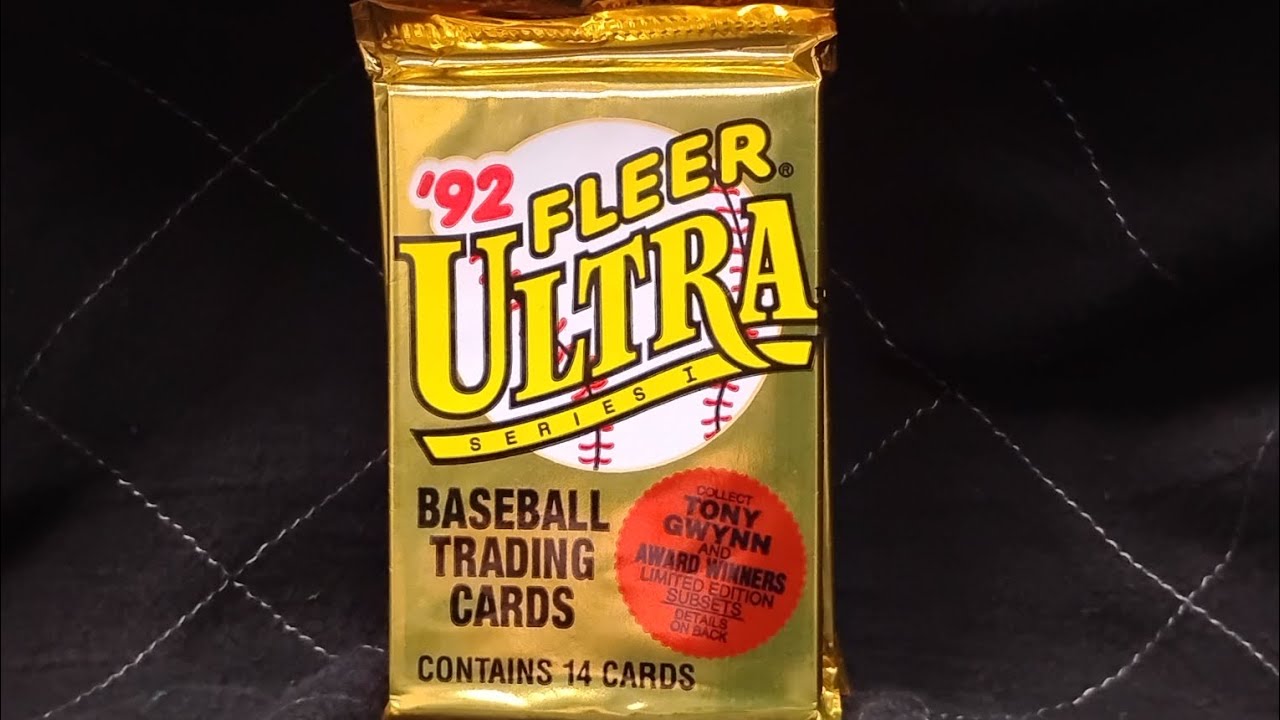 Наборы бейсбольных мячей Fleer Ultra 1992 года!