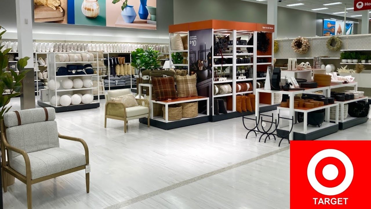 TARGET SHOP WITH ME FURNITURE ARMCHAIRS TABLES HOME DECOR FALL DECOR SHOPPING STORE WALK THROUGH