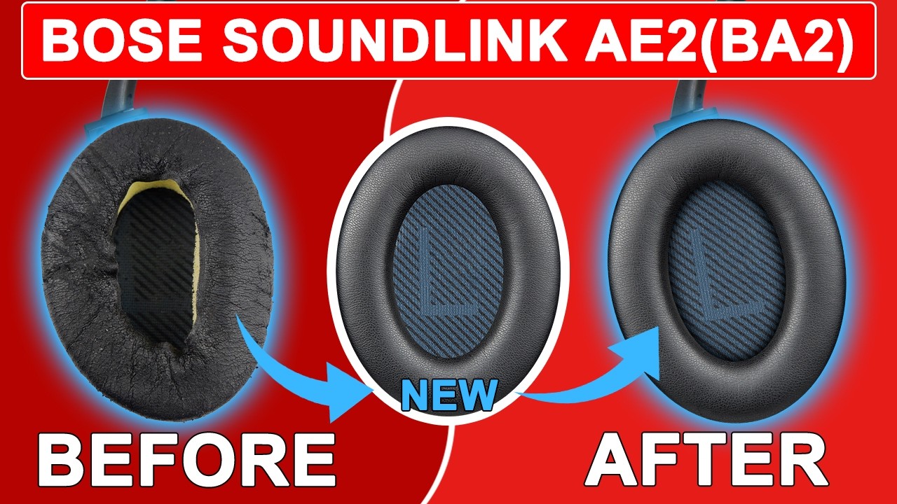 SOULWIT&reg; | How to Replace Bose SoundLink Around-Ear II (BA2) Over-Ear Earpads | Repair Parts Kit
