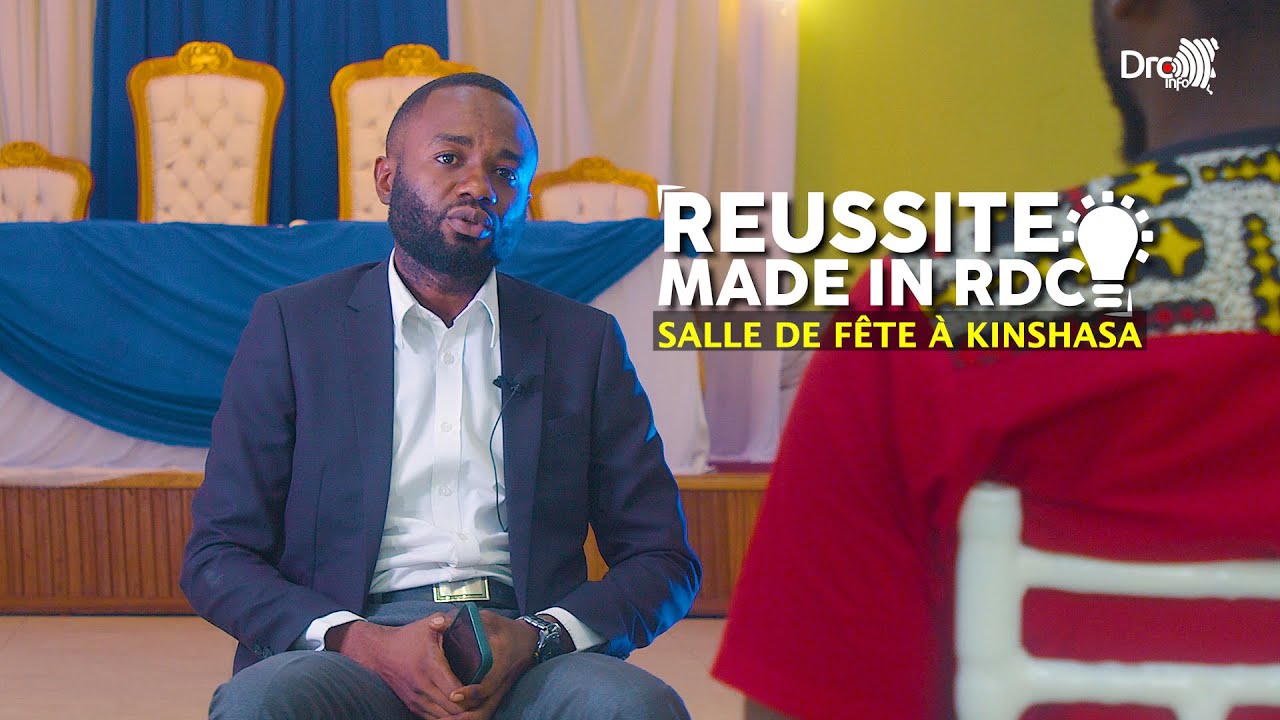 REUSSITE MADE IN RDC⎮À KINSHASA PAS DES FÊTES SANS SALLE DE FÊTE, À LA DÉCOUVERTE DES ENTREPRENEURS