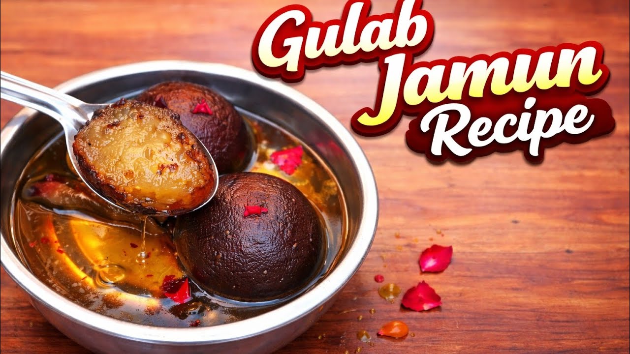 Festival Special Gulab Jamun Recipe |Ghr Pe Market Jaisa Gulabjamun Kaise Bnaye #gulabjamun #food 