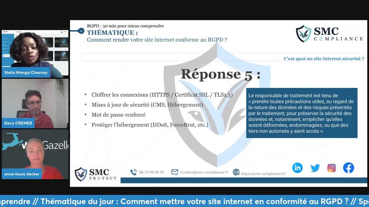 Comment mettre votre site internet en conformité au RGPD ?